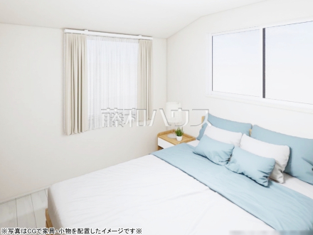 2面採光で明るく風通しの良いお部屋 ※完成予想図※ 【朝霞市本町2丁目】/撮影日2026/06/26