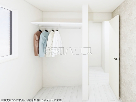 各居室にはクローゼットを完備し、家具を置くスペースが確保しやすい設計がされております。※完成予想図※ 【朝霞市本町2丁目】/撮影日2026/06/26