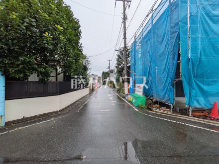 接道状況および現場風景 【杉並区善福寺4丁目】/撮影日2026/09/07