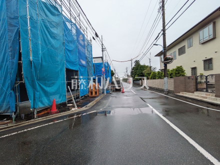 接道状況および現場風景 【杉並区善福寺4丁目】/撮影日2026/09/07