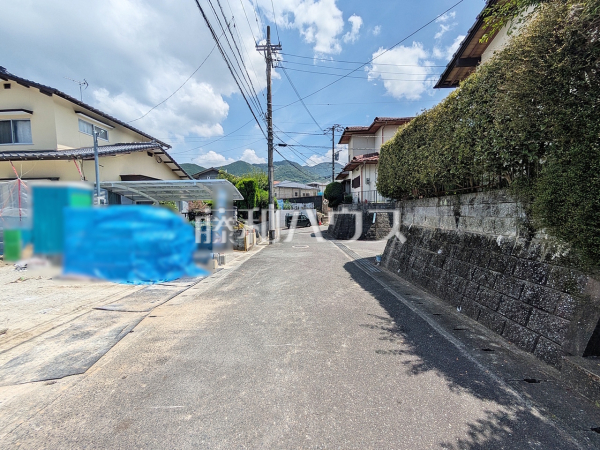 接道状況および現場風景 【福岡市早良区野芥5丁目】 接道状況および現場風景 【福岡市早良区野芥5丁目】