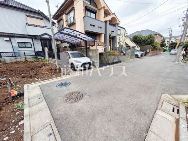 接道状況および現場風景 【杉並区永福2丁目】 接道状況および現場風景 【杉並区永福2丁目】