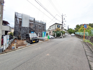 接道状況および現場風景
