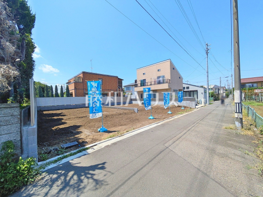 接道状況および現場風景 【三鷹市上連雀4丁目】