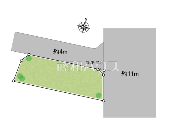 全体区画図 【東大和市中央4丁目】 全体区画図 【東大和市中央4丁目】