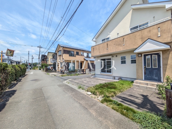接道状況および現場風景 【昭島市拝島町4丁目】 接道状況および現場風景 【昭島市拝島町4丁目】
