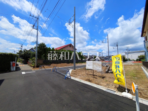 接道状況および現場風景