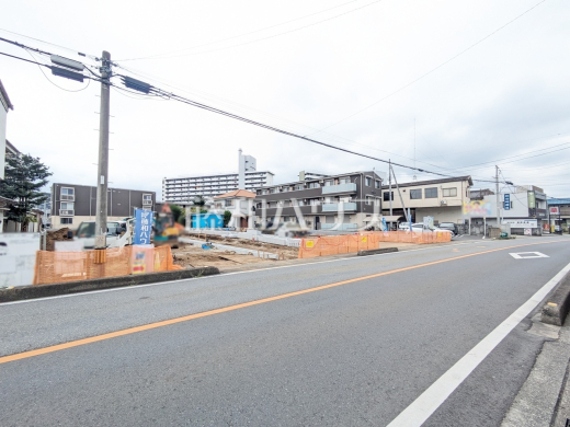 接道状況および現場風景 【朝霞市膝折町2丁目】