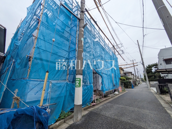 接道状況および現場風景 【練馬区北町8丁目】 接道状況および現場風景 【練馬区北町8丁目】