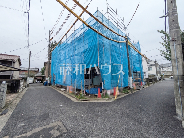 接道状況および現場風景 【練馬区北町8丁目】 接道状況および現場風景 【練馬区北町8丁目】