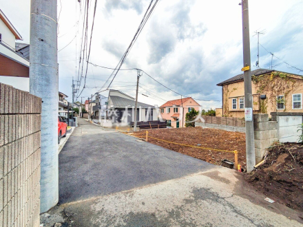 接道状況および現場風景 【東久留米市浅間町3丁目】/撮影日2025/11/10