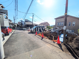 接道状況および現場風景