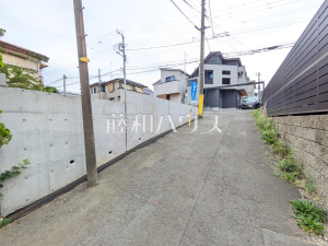接道状況および現場風景