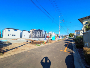 接道状況および現場風景