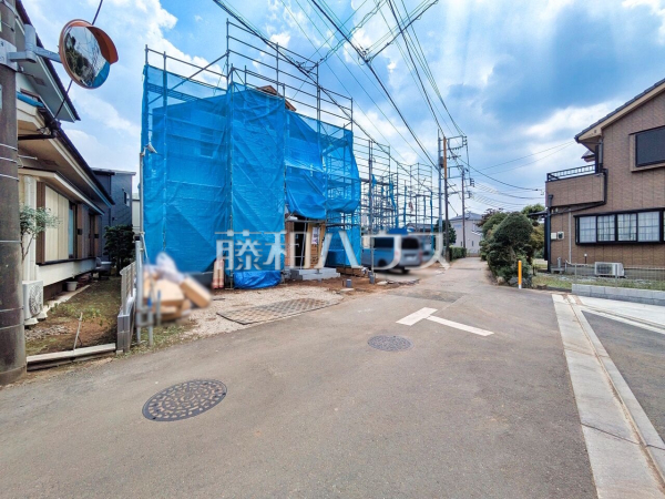 接道状況および現場風景 【東久留米市前沢1丁目】 接道状況および現場風景 【東久留米市前沢1丁目】