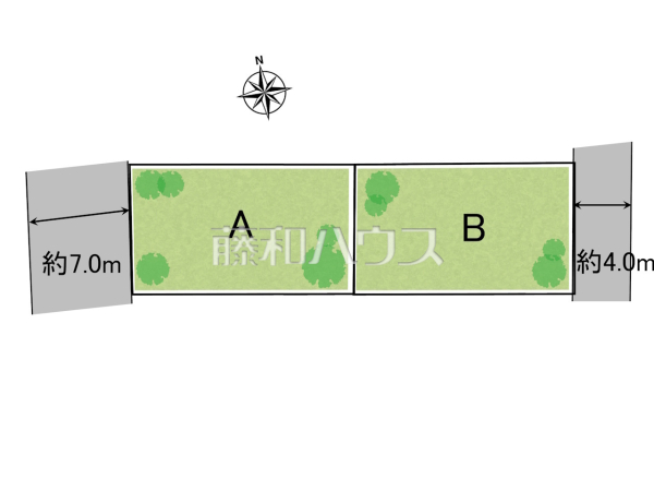 全体区画図 【中野区白鷺2丁目】 全体区画図 【中野区白鷺2丁目】