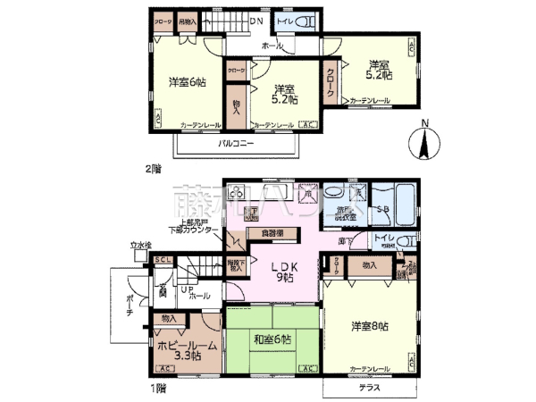 間取図 【練馬区東大泉5丁目】 間取図 【練馬区東大泉5丁目】