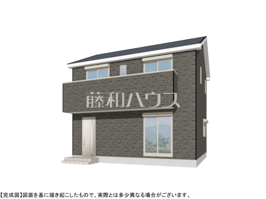 4号棟 完成予想図(外観) 【新座市新堀2丁目】