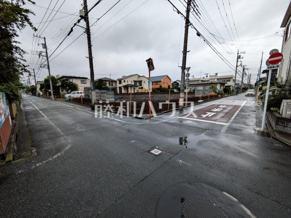 接道状況および現場風景 【国立市東3丁目】 接道状況および現場風景 【国立市東3丁目】