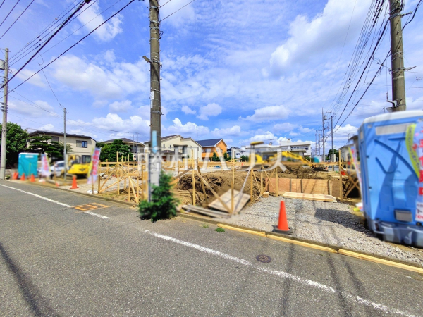 接道状況および現場風景 【国立市東3丁目】 接道状況および現場風景 【国立市東3丁目】