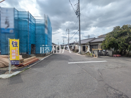 接道状況および現場風景 【春日井市坂下町3丁目】/撮影日2026/08/08