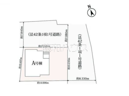 全体区画図 【春日井市坂下町3丁目】