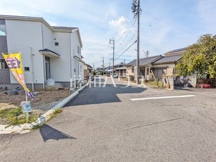 接道状況および現場風景 【春日井市坂下町3丁目】/撮影日2026/09/18
