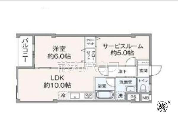 間取図 【狛江コーポラス】 間取図 【狛江コーポラス】