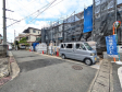 接道状況および現場風景 【志木市中宗岡1丁目】 接道状況および現場風景 【志木市中宗岡1丁目】