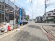 接道状況および現場風景 【志木市中宗岡1丁目】 接道状況および現場風景 【志木市中宗岡1丁目】