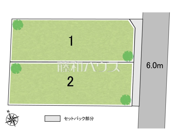 全体区画図 【練馬区関町南1丁目】 全体区画図 【練馬区関町南1丁目】