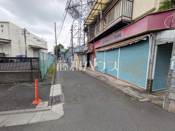 接道状況および現場風景 【世田谷区北烏山3丁目】 接道状況および現場風景 【世田谷区北烏山3丁目】