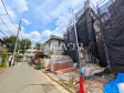 接道状況および現場風景 【中野区上鷺宮5丁目】 接道状況および現場風景 【中野区上鷺宮5丁目】