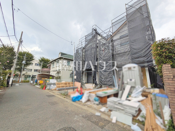 接道状況および現場風景 【中野区上鷺宮5丁目】 接道状況および現場風景 【中野区上鷺宮5丁目】