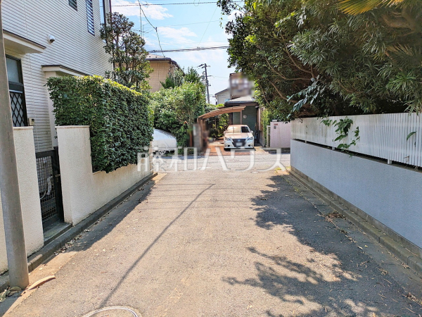 接道状況および現場風景 【練馬区大泉学園町6丁目】 接道状況および現場風景 【練馬区大泉学園町6丁目】