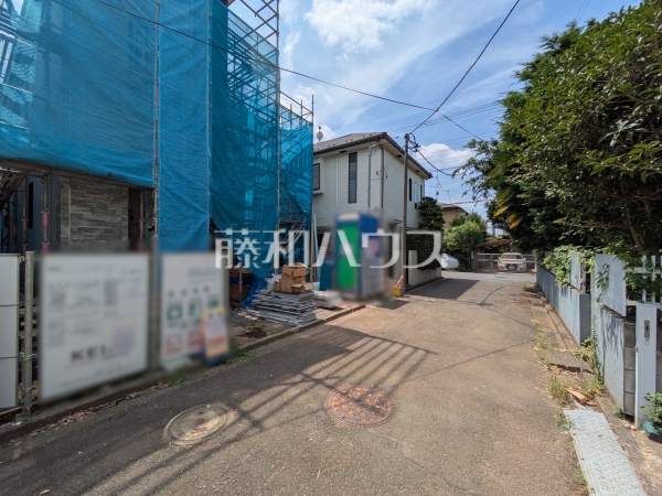接道状況および現場風景 【練馬区大泉学園町6丁目】 接道状況および現場風景 【練馬区大泉学園町6丁目】