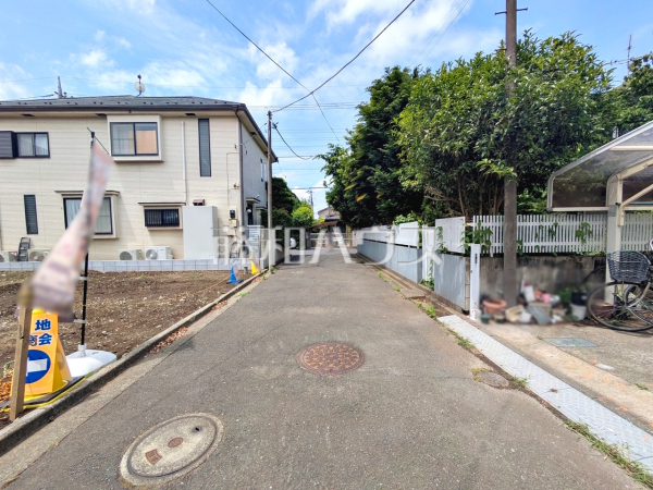 接道状況および現場風景 【練馬区大泉学園町6丁目】 接道状況および現場風景 【練馬区大泉学園町6丁目】