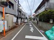 接道状況および現場風景 【世田谷区赤堤4丁目】 接道状況および現場風景 【世田谷区赤堤4丁目】