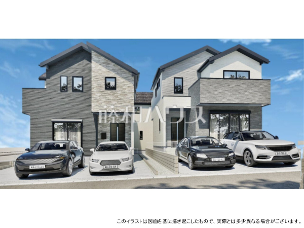 完成予想図(外観) 【福岡市東区舞松原2丁目】 完成予想図(外観) 【福岡市東区舞松原2丁目】