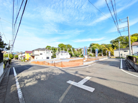 接道状況および現場風景 【八王子市館町】/撮影日2026/04/17