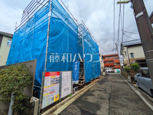 接道状況および現場風景 【武蔵野市境南町1丁目】