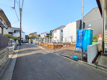 接道状況および現場風景 【武蔵野市境南町1丁目】/撮影日2026/07/23