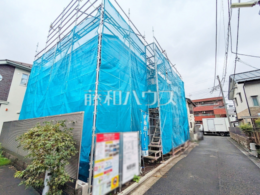 接道状況および現場風景 【武蔵野市境南町1丁目】
