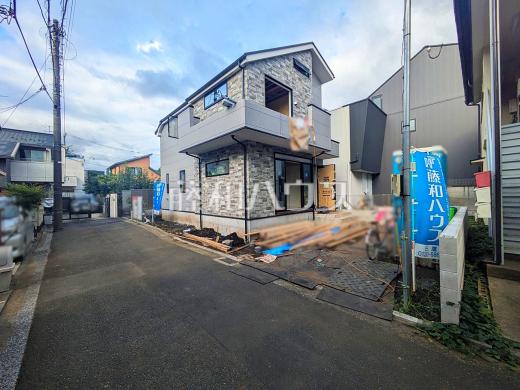 接道状況および現場風景 【武蔵野市境南町1丁目】