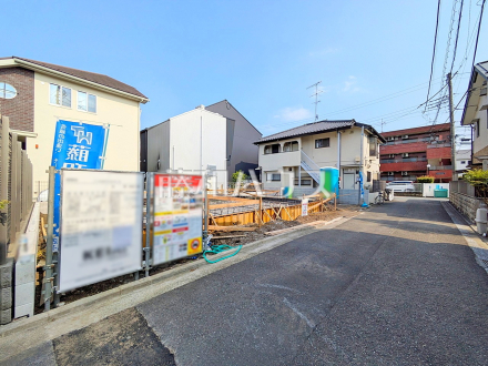 接道状況および現場風景 【武蔵野市境南町1丁目】/撮影日2026/07/23