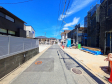 接道状況および現場風景 【福岡市東区三苫2丁目】 接道状況および現場風景 【福岡市東区三苫2丁目】