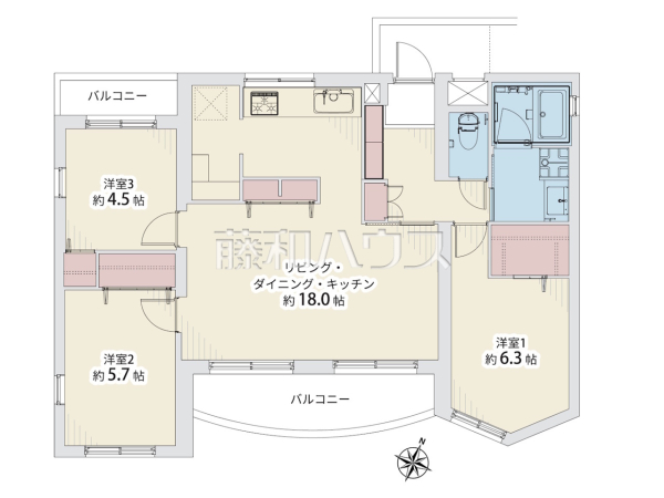 間取図 【東峰マンション竹下】 間取図 【東峰マンション竹下】