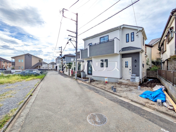接道状況および現場風景 【昭島市緑町2丁目】 接道状況および現場風景 【昭島市緑町2丁目】