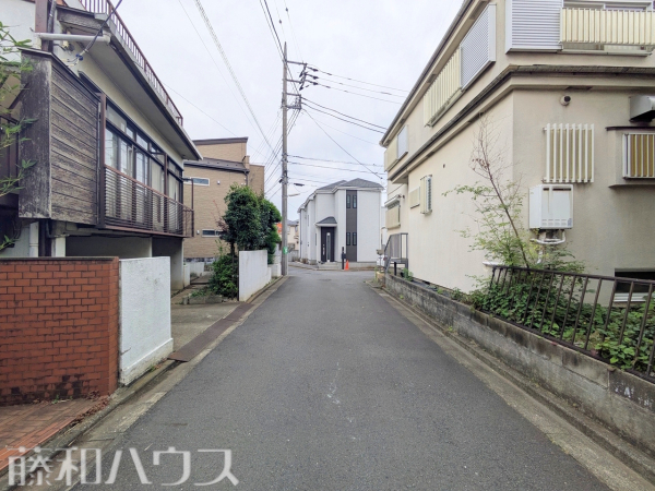 接道状況および現場風景 【練馬区土支田3丁目】 接道状況および現場風景 【練馬区土支田3丁目】