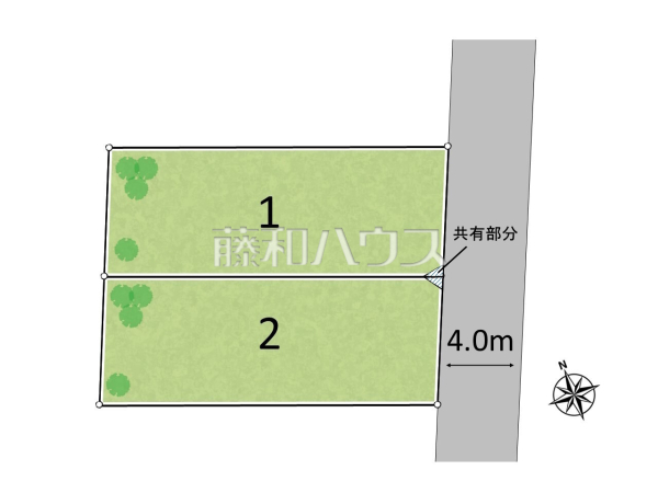 全体区画図 【国分寺市本多4丁目】 全体区画図 【国分寺市本多4丁目】